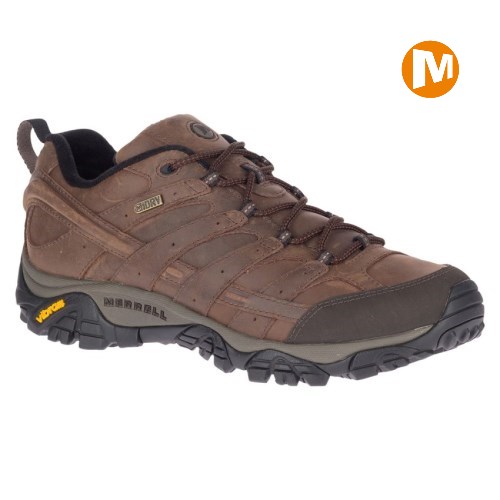 Pánské Trekové Boty Merrell Moab 2 Prime Waterproof Hnědé (CZ. AZKJX)